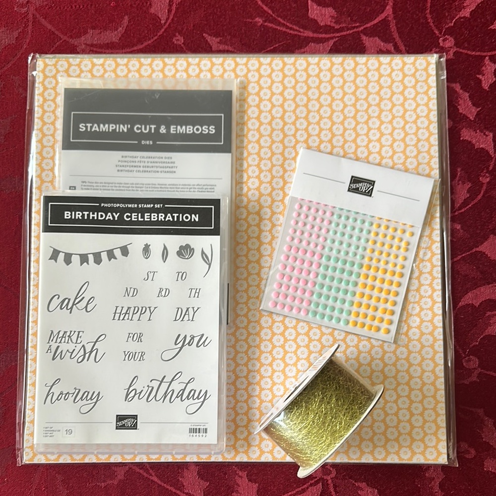 WEEKEND SALE Stampin' Up! Retired Wildflower Suite Collection NEW AND SEALED
